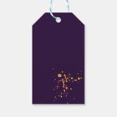 Schönes Boho-Pferd Geschenkanhänger (Rückseite)