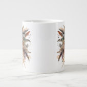Schönes Boho-Pferd  Jumbo-Tasse (Vorderseite)