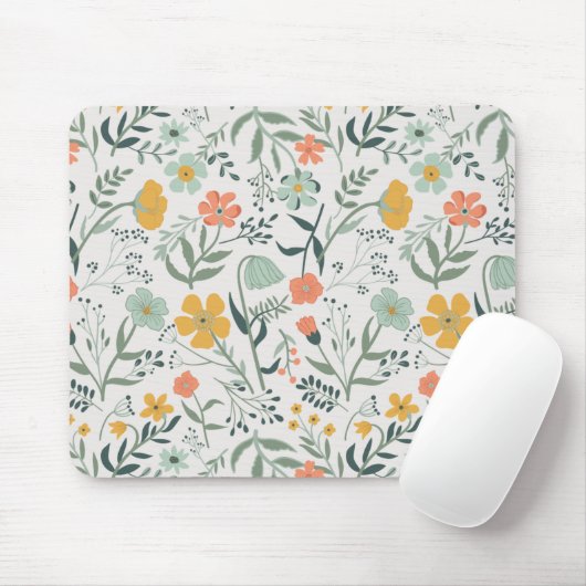 Schönes botanisches Muster Mousepad (Mit Mouse)