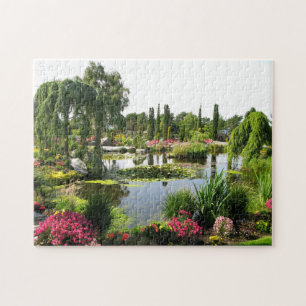 Schönes botanisches Park-Foto Puzzle