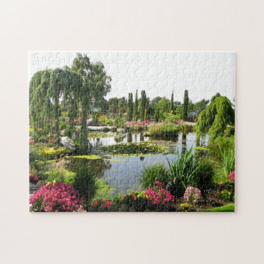 Schönes botanisches Park-Foto Puzzle (Horizontal)