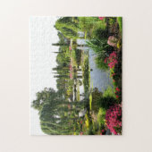 Schönes botanisches Park-Foto Puzzle (Vertikal)