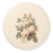 Schönes Bouquet der Rose Redouté Keramikknauf (Vorderseite)