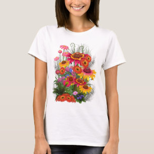 Schönes Bouquet von Blume T-Shirt