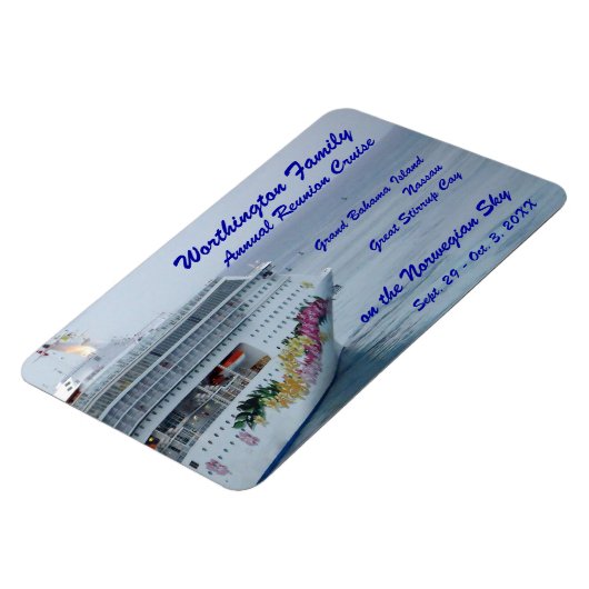 Schönes Bow Custom Cruise Magnet (Linke Seite)