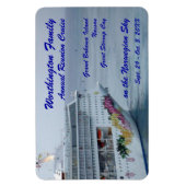 Schönes Bow Custom Cruise Magnet (Vertikal)