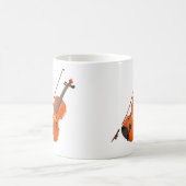 Schönes Bratschenmusikinstrument Kaffeetasse (Mittel)
