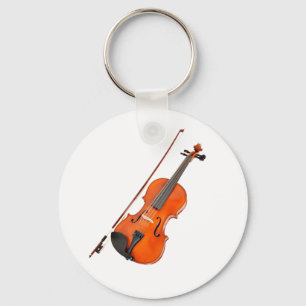 Schönes Bratschenmusikinstrument Schlüsselanhänger