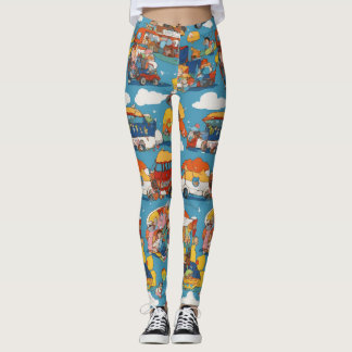 Schönes Bräunen Leggings