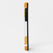 schönes braunes Blumenmuster Case-Mate iPhone Hülle (Hinten/Links)