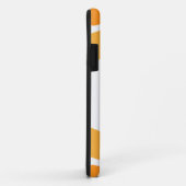 schönes braunes Blumenmuster Case-Mate iPhone Hülle (Hinten/Rechts)