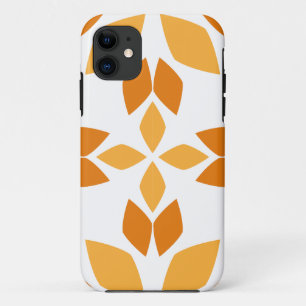 schönes braunes Blumenmuster Case-Mate iPhone Hülle