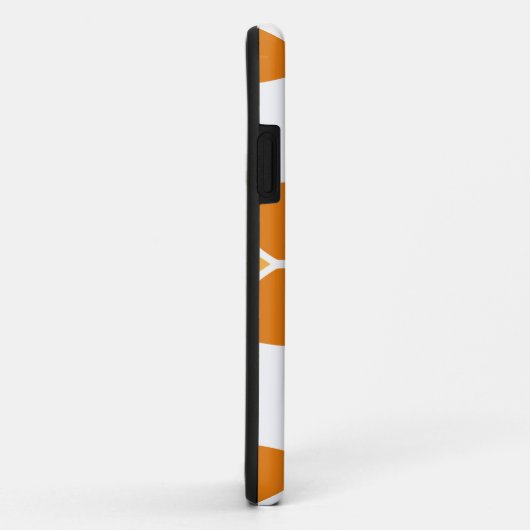 schönes braunes Blumenmuster Case-Mate iPhone Hülle (Hinten/Rechts)