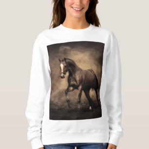 Schönes, braunes Kissen Sweatshirt