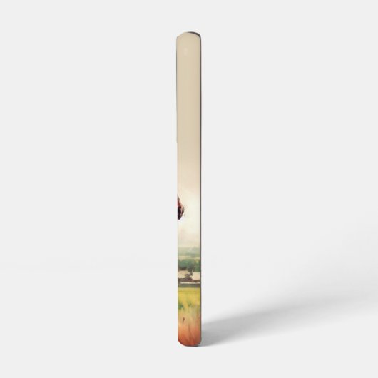 Schönes braunes Pferd mit benutzerdefinierten Init Samsung Galaxy Hülle (Linke Seite)