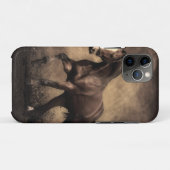Schönes, braunes Pferdekissen Case-Mate iPhone Hülle (Rückseite (Horizontal))