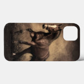 Schönes, braunes Pferdekissen Case-Mate iPhone Hülle (Rückseite (Horizontal))
