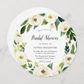 Schönes Brautparty Einladung (Vorne/Hinten)