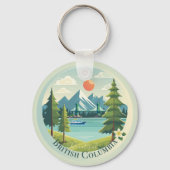 Schönes British Columbia Schlüsselanhänger (Rückseite)