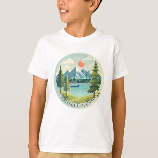 Schönes British Columbia T-Shirt (Vorderseite)