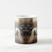 Schönes Brown Horse Reittier Liebe Kaffeetasse (Mittel)