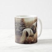 Schönes Brown Horse Reittier Liebe Kaffeetasse (VorderseiteRechts)