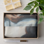 Schönes Buch der Schwarzen Frau Seidenpapier (Geschenk)