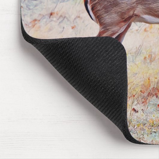 Schönes Buck Deer in Wild Mouse Pad Mousepad (Ecke)