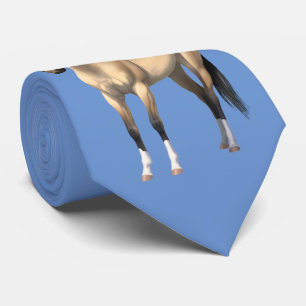 Schönes Buckskin Quarter Horse Krawatte