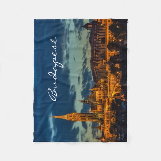 Schönes Budapest Fleecedecke (Vorderseite)