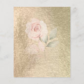 Schönes Budget Blush Rosegold Pampas Grass (Rückseite)