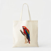 Schönes buntes Scharlachrot Macaw-Papageien-Vogel-