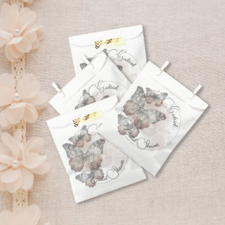 Schönes Butterfly Brautparty Geschenktütchen