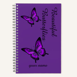 Schönes Butterfly-Notebook Notizblock