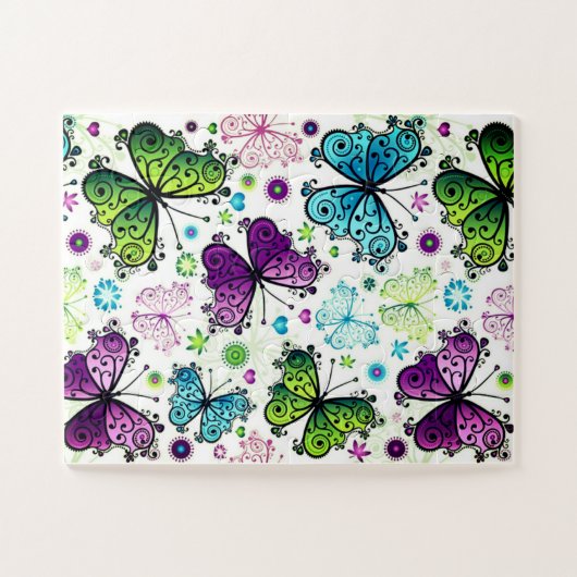 Schönes Butterfly-Puzzle Puzzle (Horizontal)