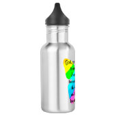 SCHÖNES BUTTERFLY SERENITY PRAYER DESIGN TRINKFLASCHE (Links)