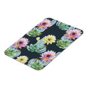 Schönes Cactus Pattern Magnet (Linke Seite)