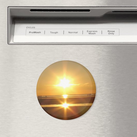 Schönes Cape Cod Ocean Sunset Foto Magnet (In Situ (Geschirrspüler))