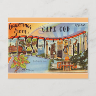 Schönes Cape Cod Postkarte