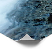 Schönes Cascade Waterfall Poster (Ecke)