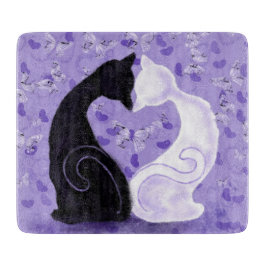 Schönes Cat Cat Cat Cutting Board für Liebe Schneidebrett