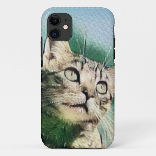 Schönes Cat-Design Case-Mate iPhone Hülle (Rückseite)