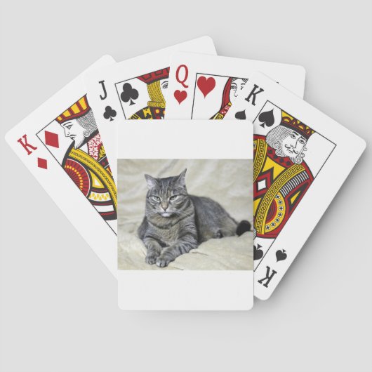 Schönes Cat Lay Spielkarten (Rückseite)