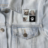 Schönes Cat Memorial Custom Pet Foto Keepake Button (Beispiel)