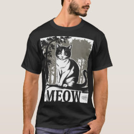 Schönes Cat-to-Shirt-Design T-Shirt