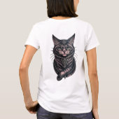 Schönes Cat Tshirt (Rückseite)