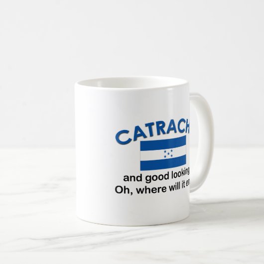 Schönes Catracha (honduranisch) Kaffeetasse (VorderseiteRechts)