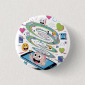 Schönes Chaos  Button (Vorderseite)