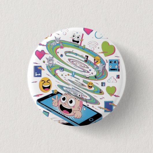 Schönes Chaos Button (Vorderseite)