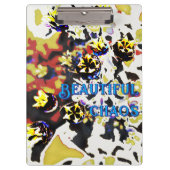 Schönes Chaos Klemmbrett (Vorderseite)